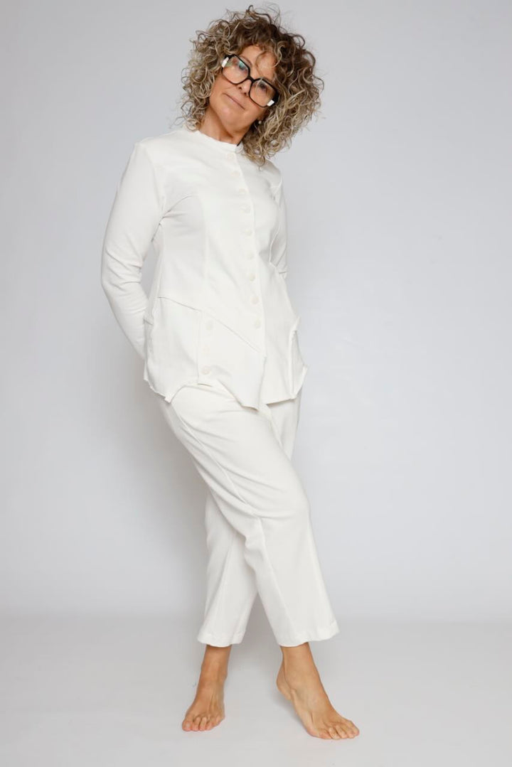 CHAQUETA BOTONES P4UU0188-LATTE