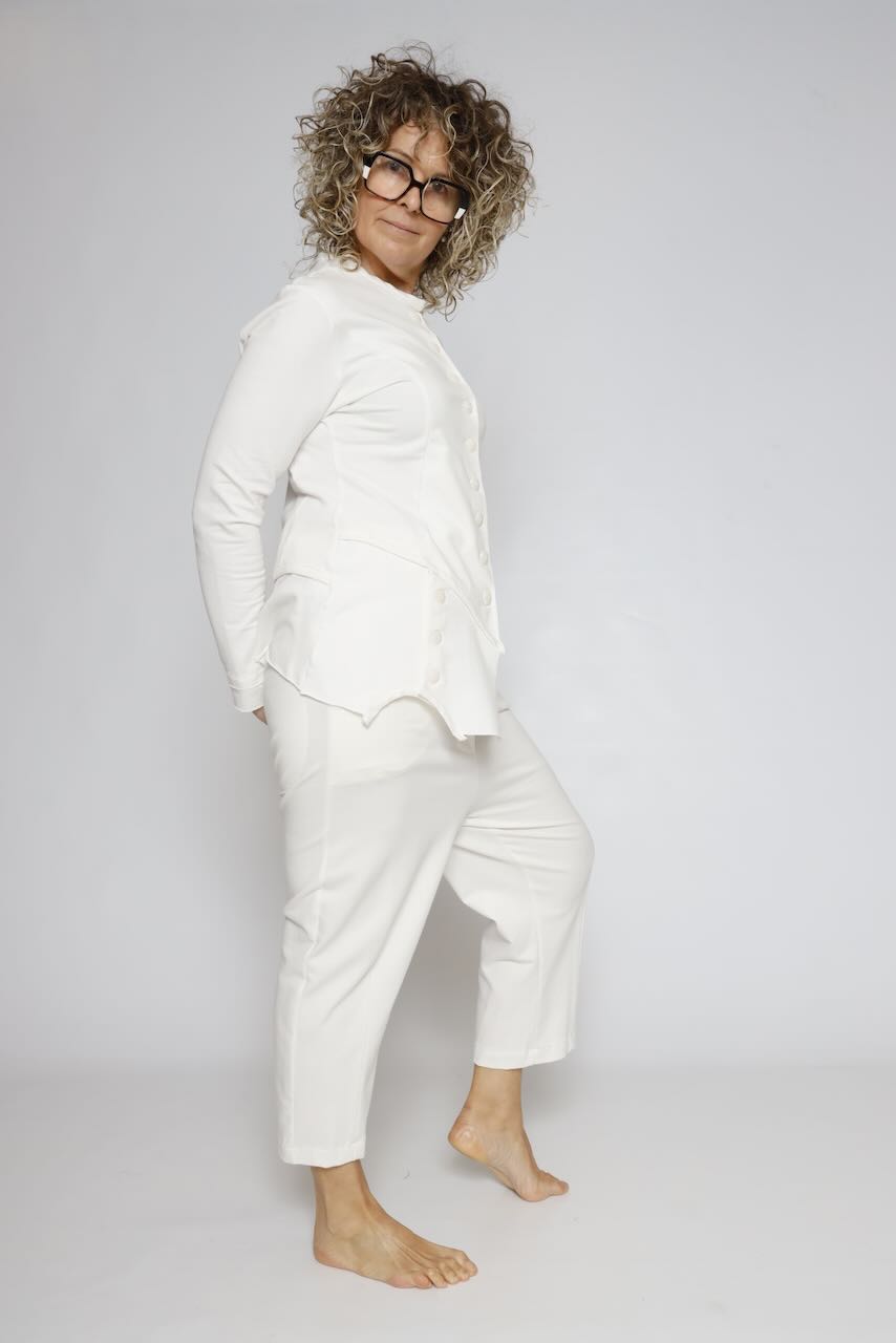 CHAQUETA BOTONES P6UU0188-LATTE