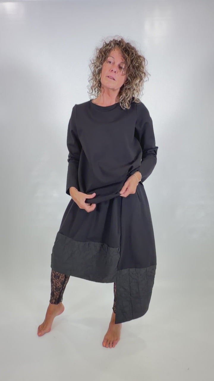 BLUSA MANGA LARGA NEGRA J.EDITHA
