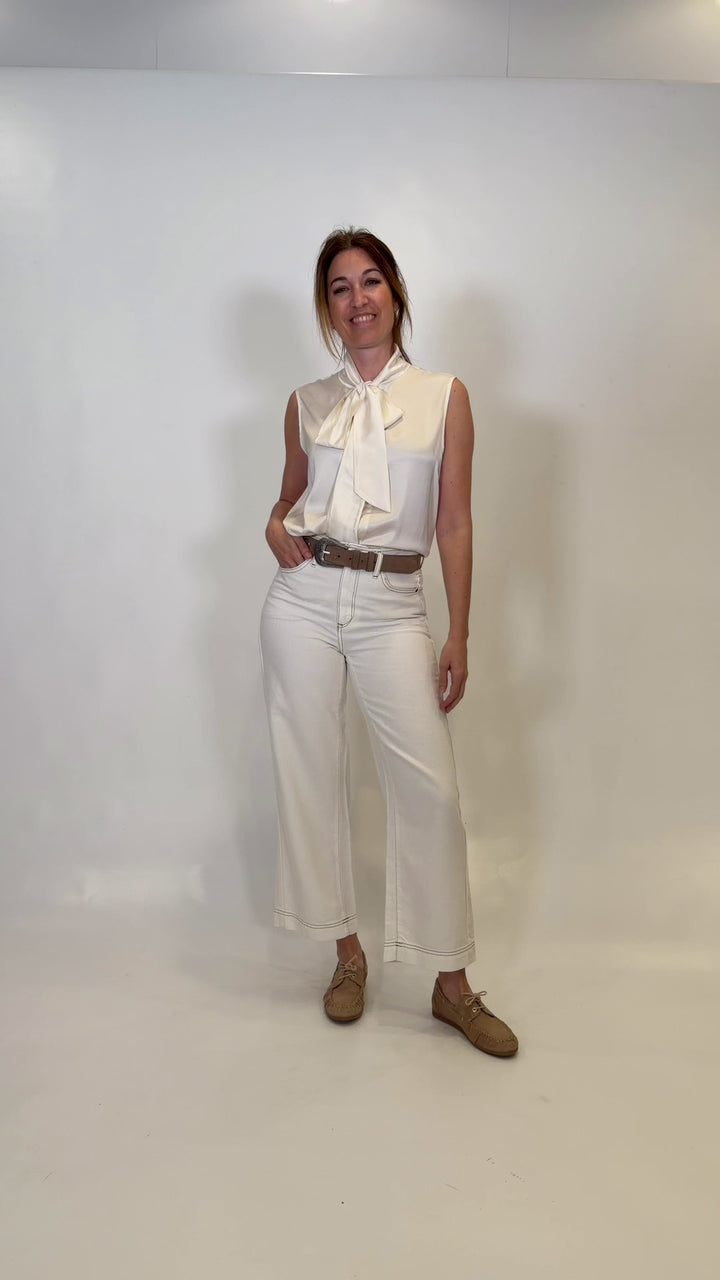JEANS ADELE CAICOS-LATTE