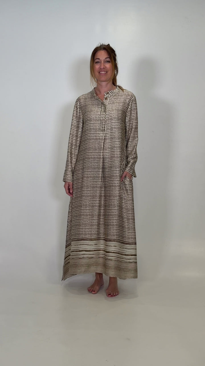 VESTIDO P26YW602-MARRON
