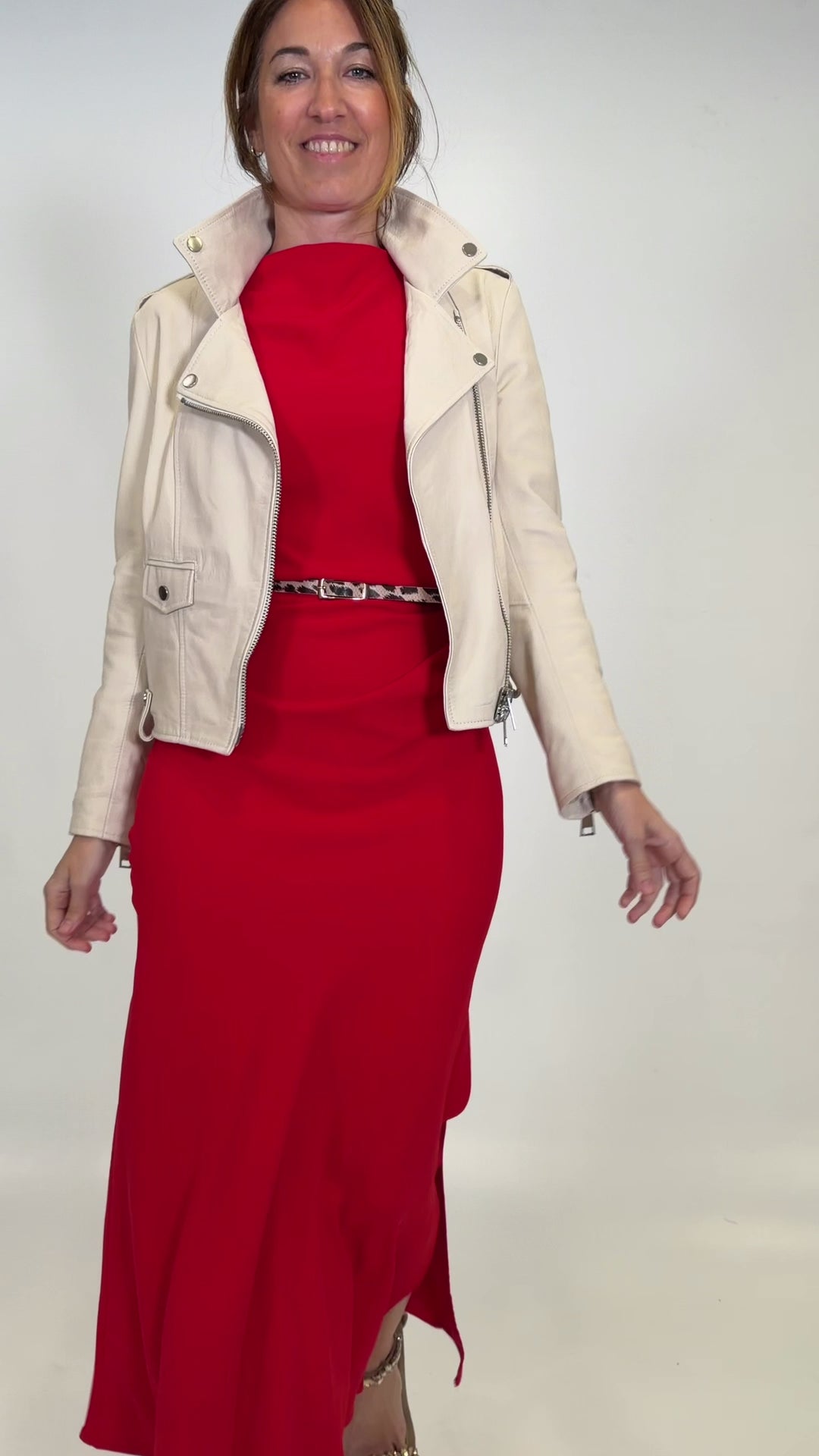 VESTIDO AGAPLHX-ROJO